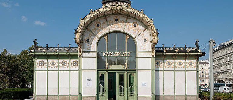 Otto Wagner Pavillon Karlsplatz » Free entry | Vienna Pass - Vienna PASS