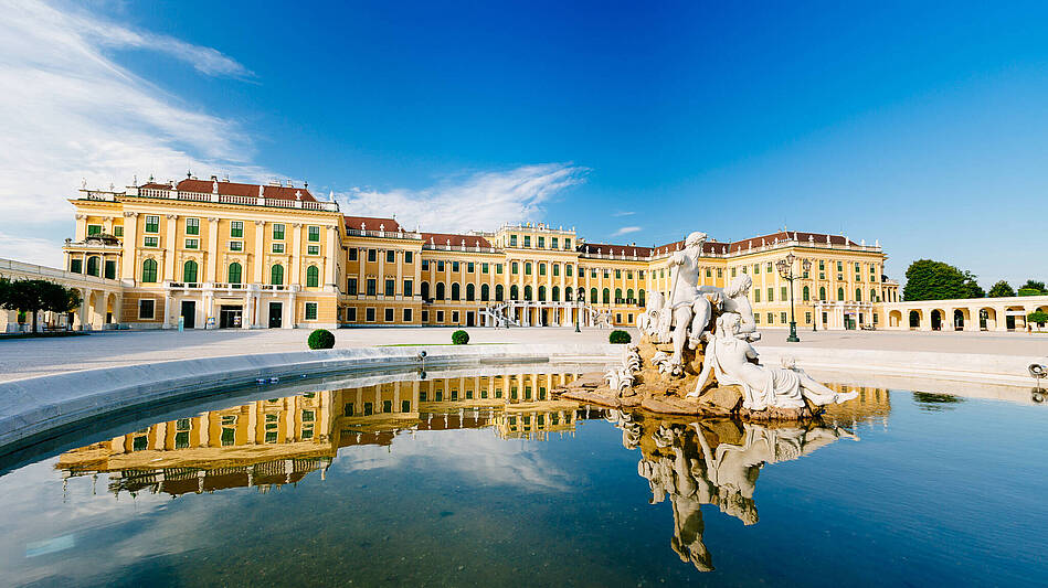 Irrgarten des Schloss Schoenbrunn in Wien